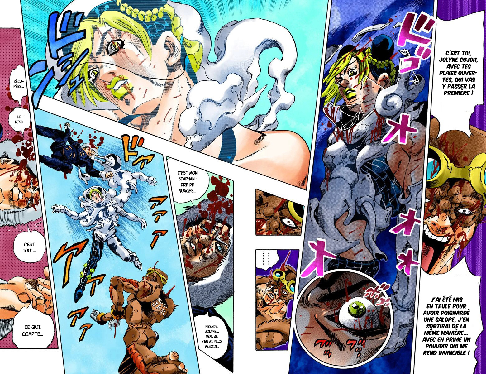 Read JoJo_s Bizarre Adventure Part 6 Stone Ocean Official Colored FR Manga Online