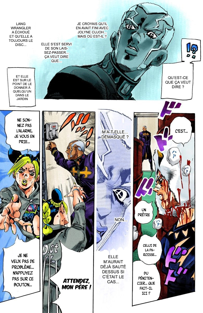 Read JoJo_s Bizarre Adventure Part 6 Stone Ocean Official Colored FR Manga Online