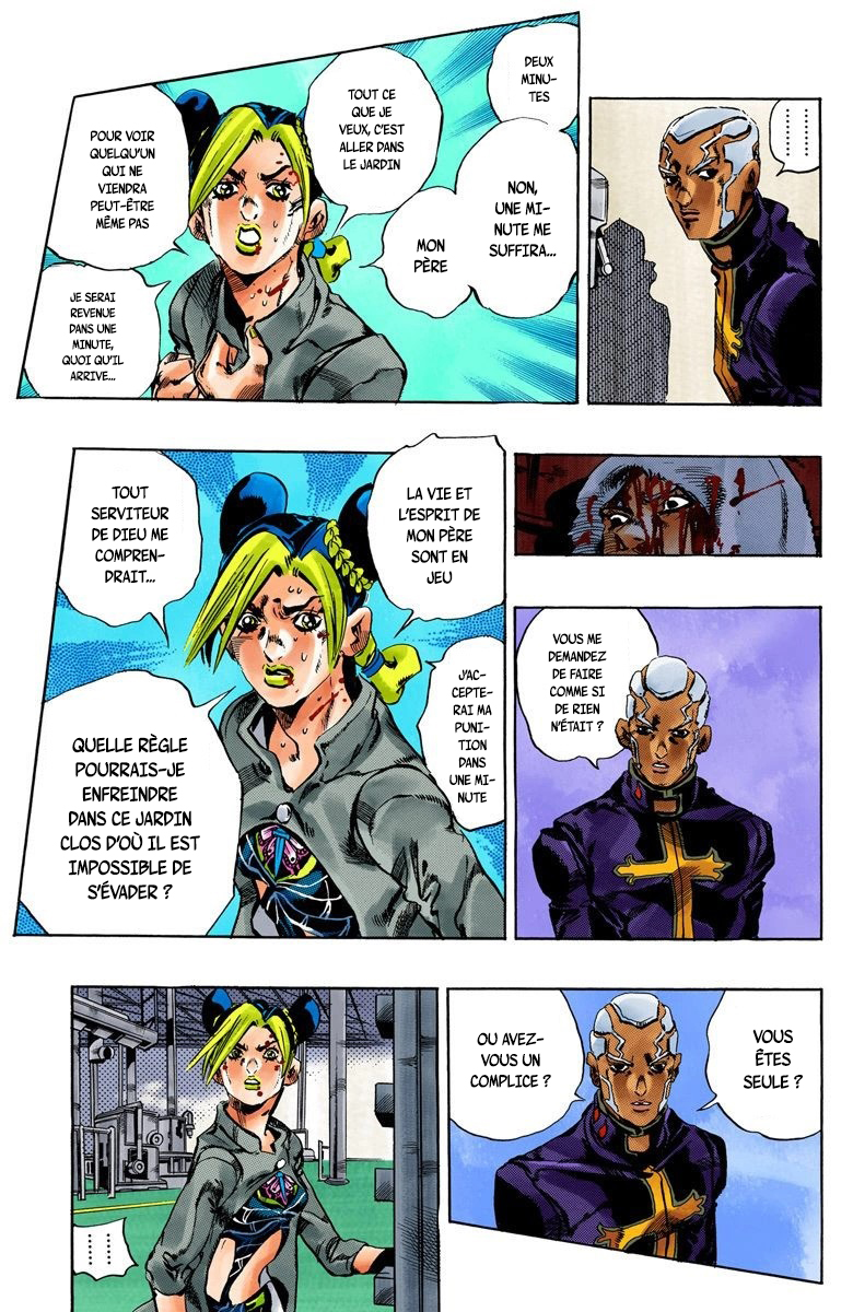 Read JoJo_s Bizarre Adventure Part 6 Stone Ocean Official Colored FR Manga Online