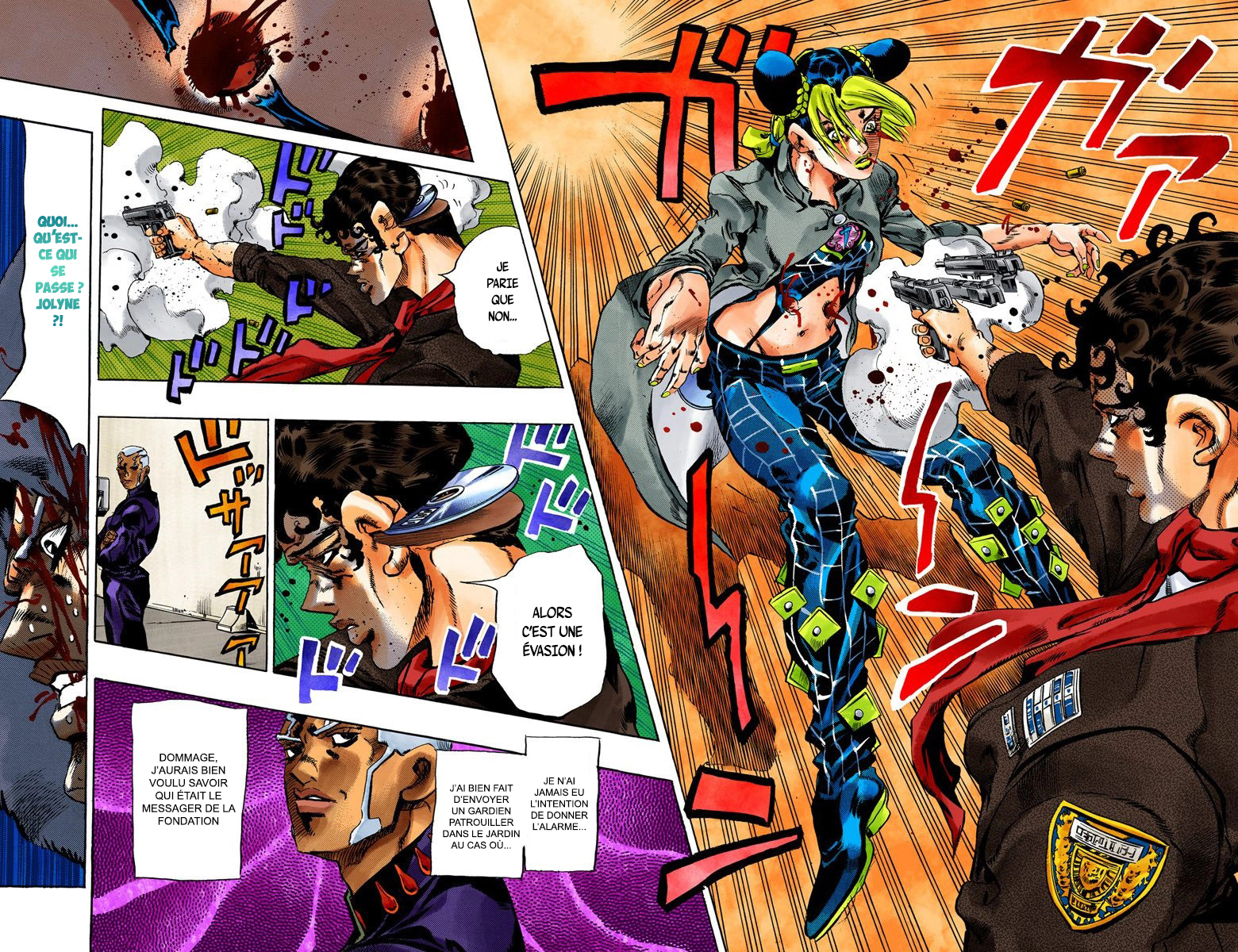 Read JoJo_s Bizarre Adventure Part 6 Stone Ocean Official Colored FR Manga Online
