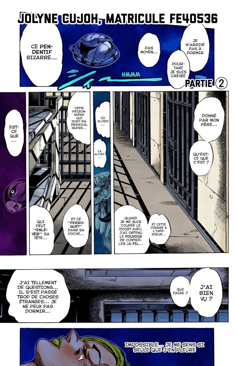 Read JoJo_s Bizarre Adventure Part 6 Stone Ocean Official Colored FR Manga Online