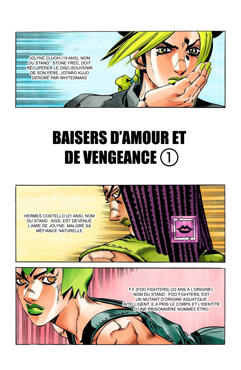 Read JoJo_s Bizarre Adventure Part 6 Stone Ocean Official Colored FR Manga Online
