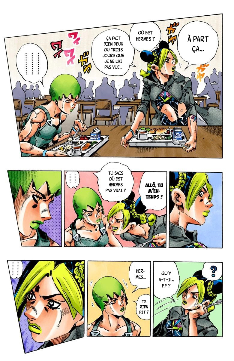 Read JoJo_s Bizarre Adventure Part 6 Stone Ocean Official Colored FR Manga Online