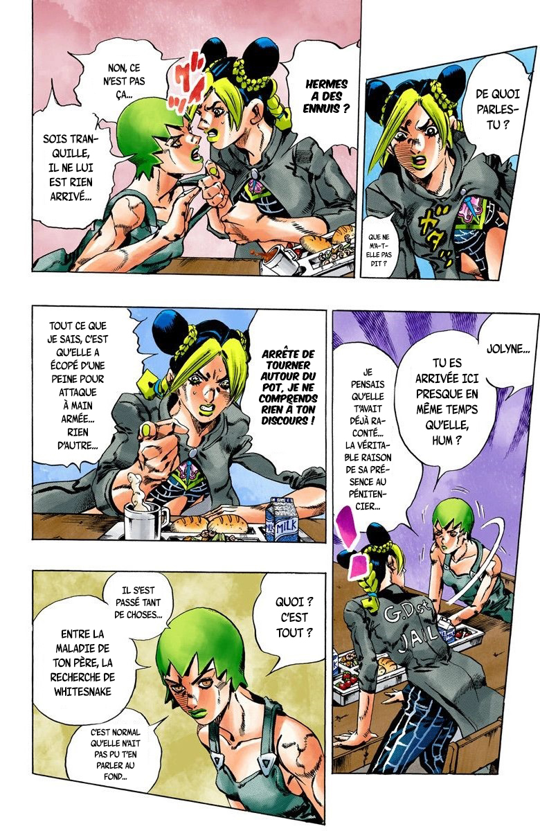 Read JoJo_s Bizarre Adventure Part 6 Stone Ocean Official Colored FR Manga Online