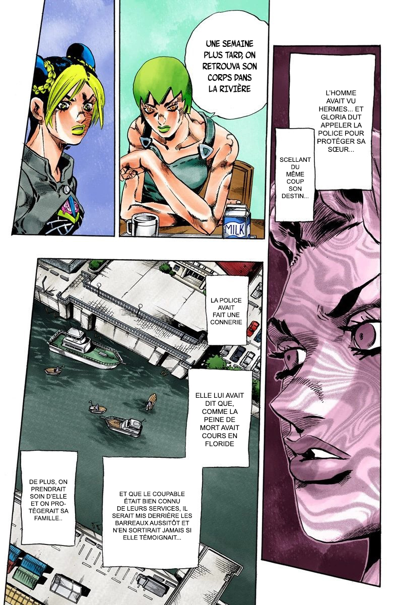 Read JoJo_s Bizarre Adventure Part 6 Stone Ocean Official Colored FR Manga Online