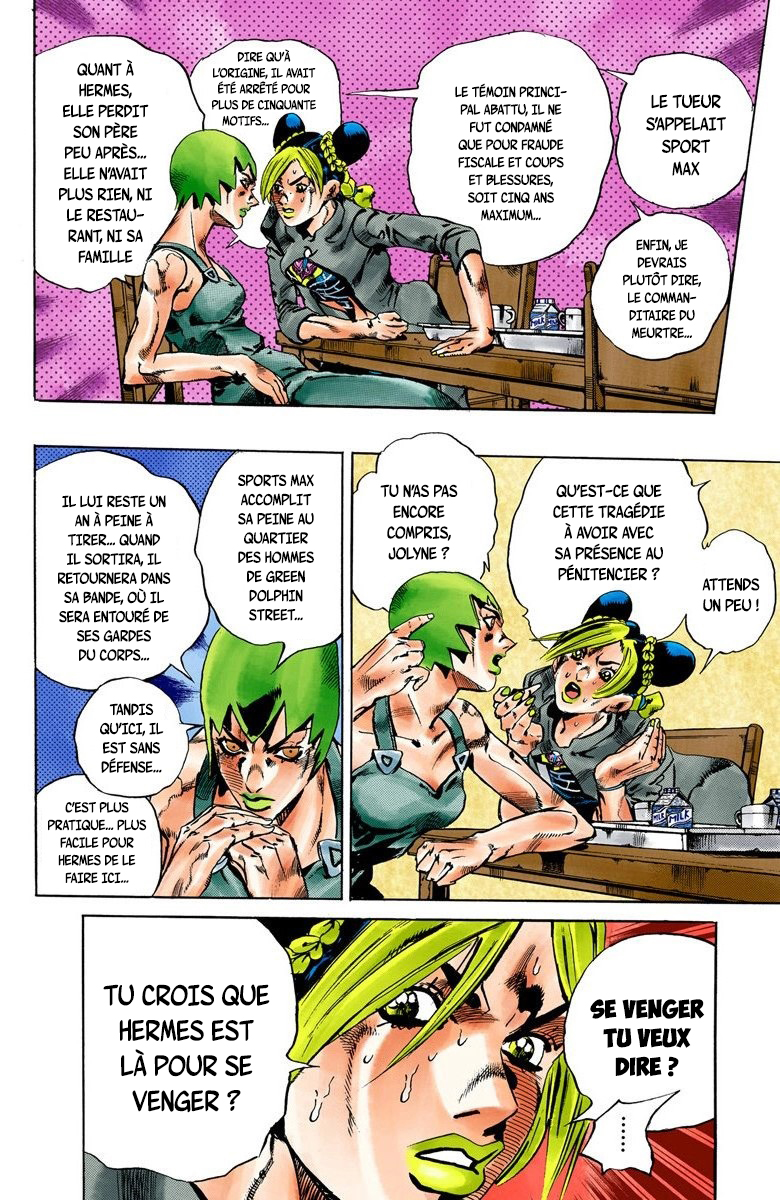 Read JoJo_s Bizarre Adventure Part 6 Stone Ocean Official Colored FR Manga Online