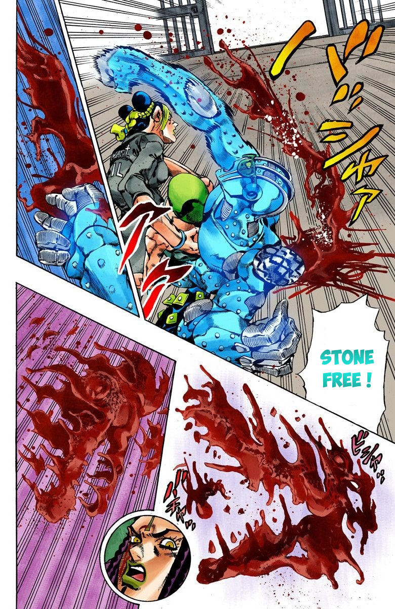 Read JoJo_s Bizarre Adventure Part 6 Stone Ocean Official Colored FR Manga Online