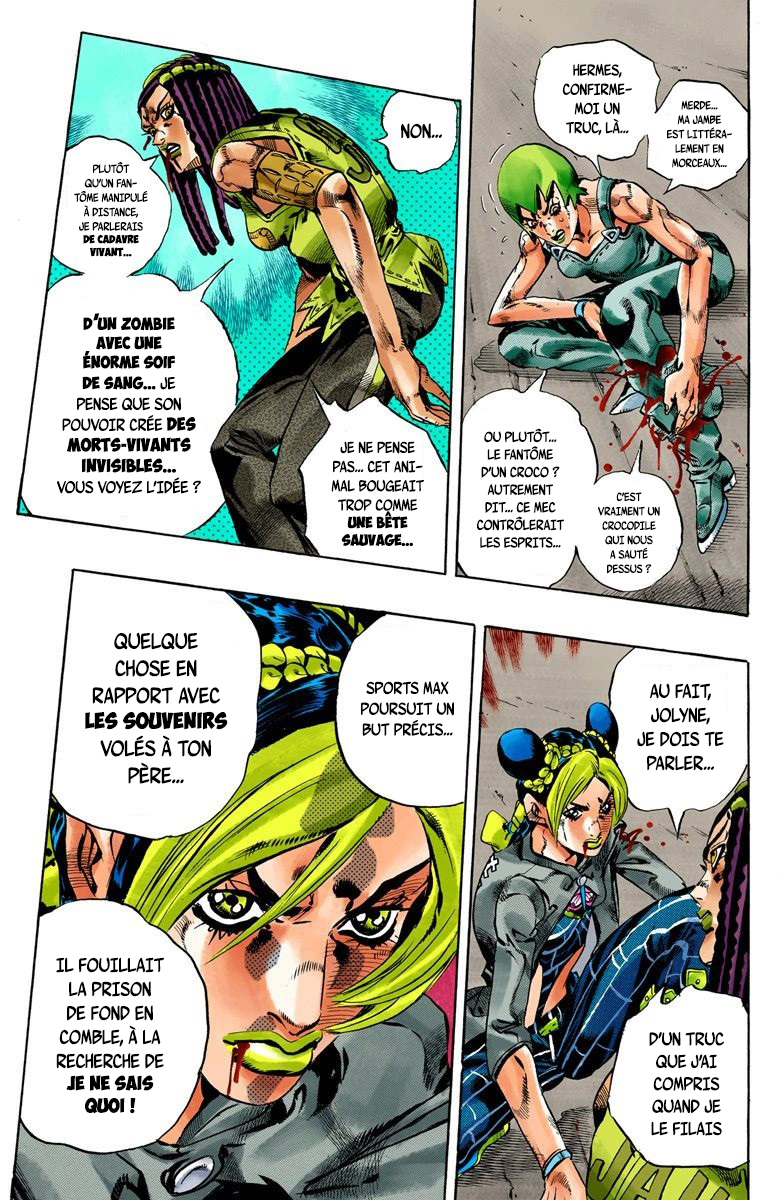 Read JoJo_s Bizarre Adventure Part 6 Stone Ocean Official Colored FR Manga Online