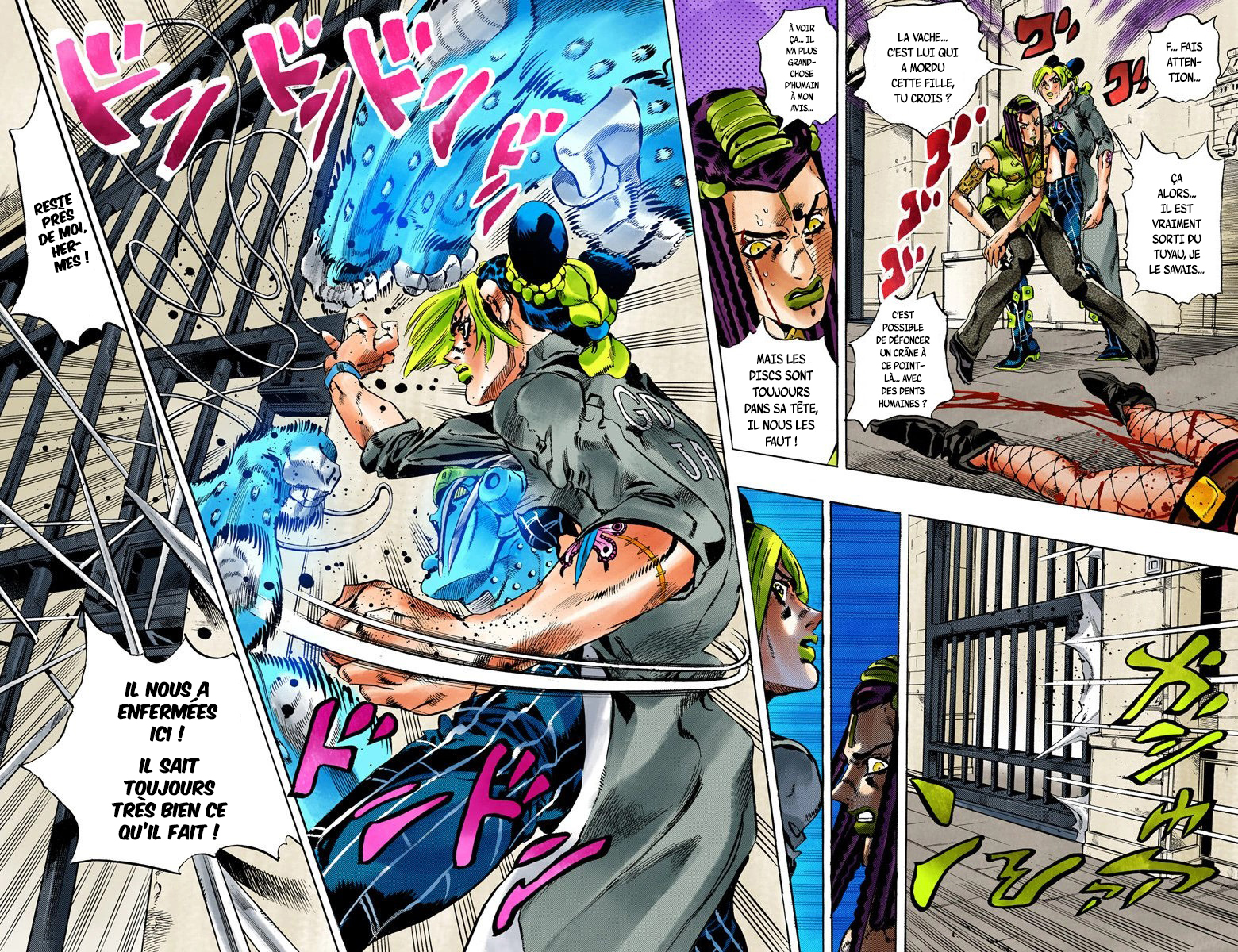 Read JoJo_s Bizarre Adventure Part 6 Stone Ocean Official Colored FR Manga Online