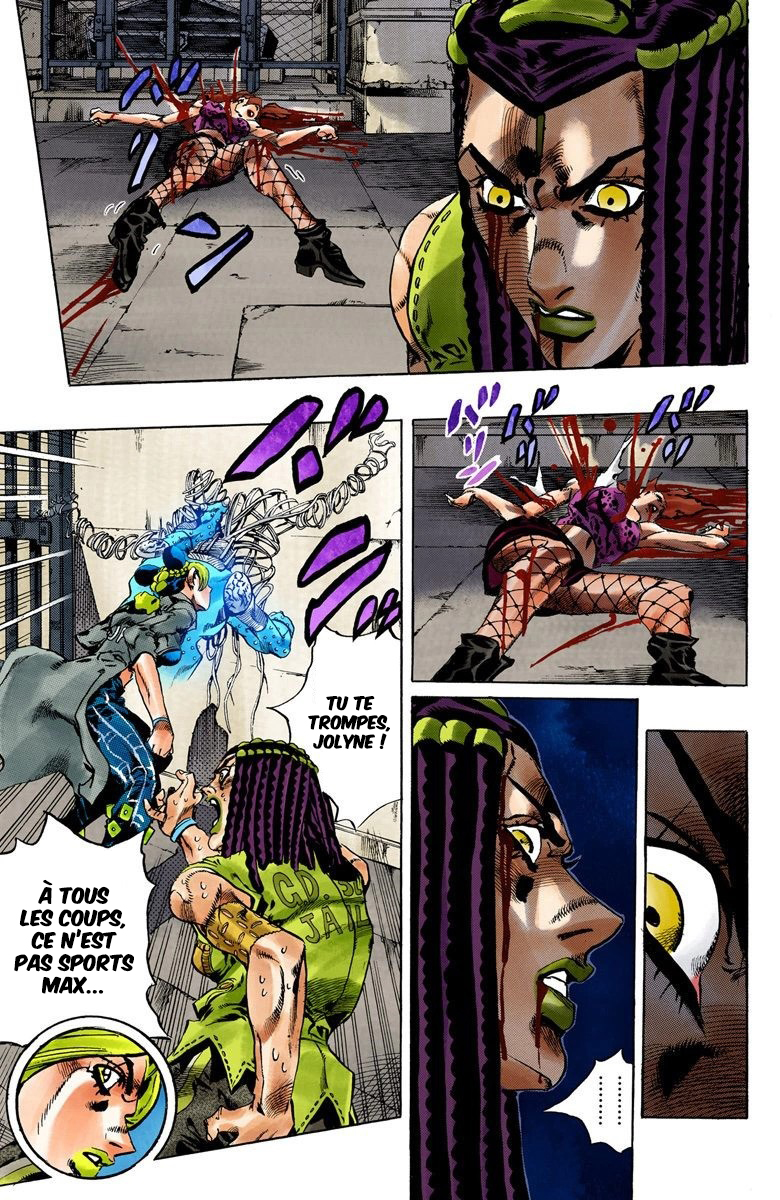 Read JoJo_s Bizarre Adventure Part 6 Stone Ocean Official Colored FR Manga Online