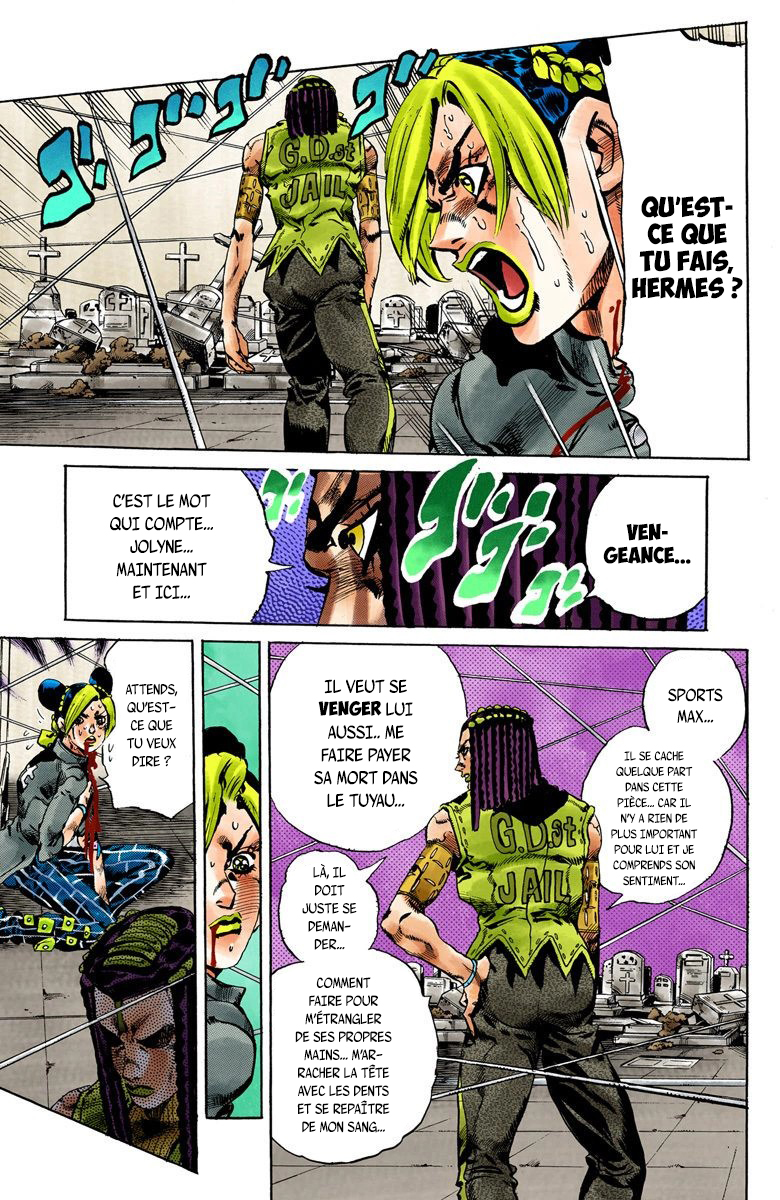 Read JoJo_s Bizarre Adventure Part 6 Stone Ocean Official Colored FR Manga Online