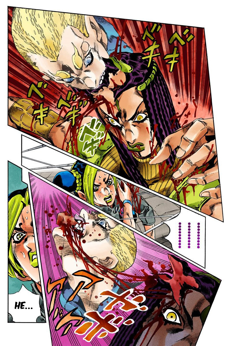 Read JoJo_s Bizarre Adventure Part 6 Stone Ocean Official Colored FR Manga Online