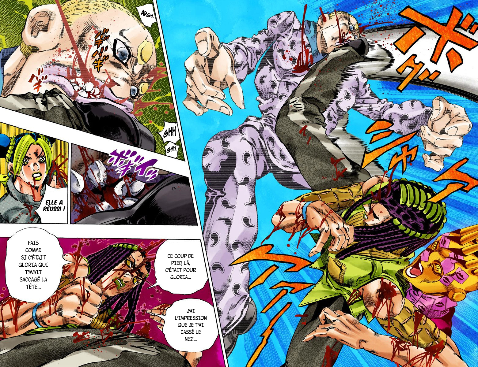 Read JoJo_s Bizarre Adventure Part 6 Stone Ocean Official Colored FR Manga Online