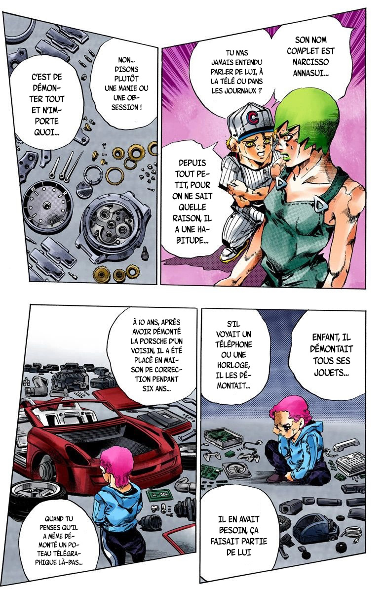 Read JoJo_s Bizarre Adventure Part 6 Stone Ocean Official Colored FR Manga Online