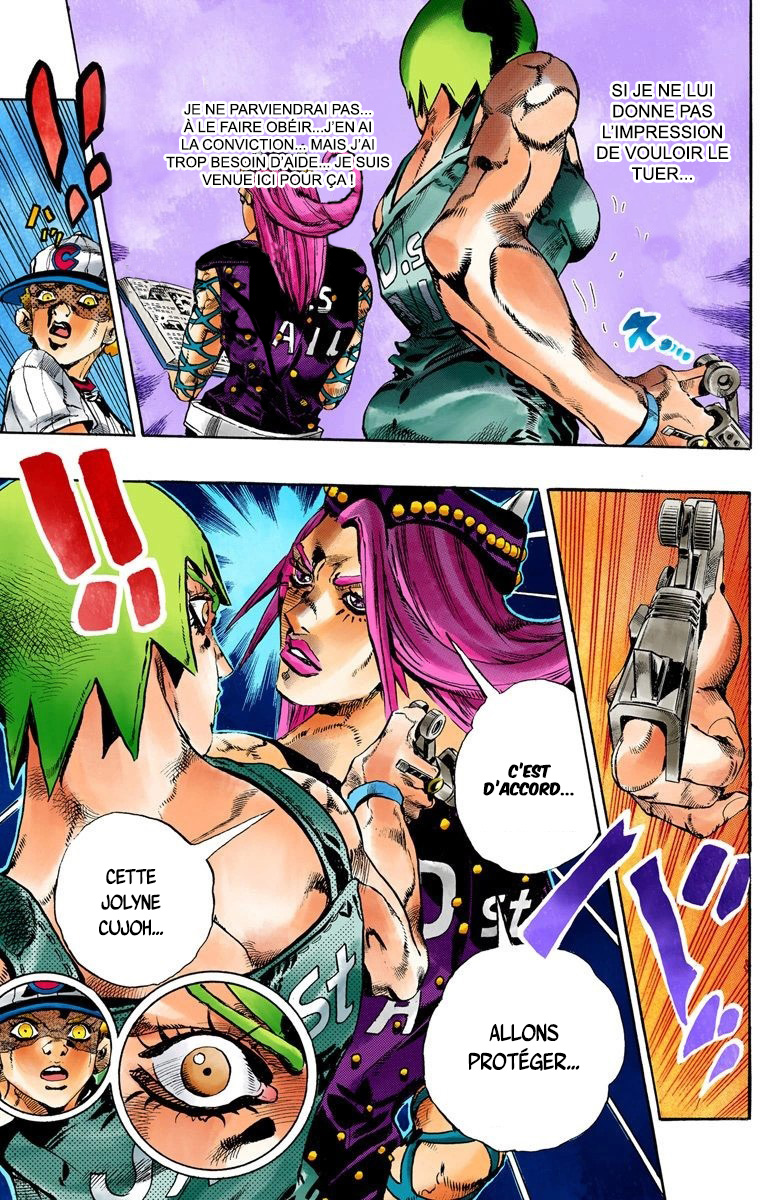 Read JoJo_s Bizarre Adventure Part 6 Stone Ocean Official Colored FR Manga Online