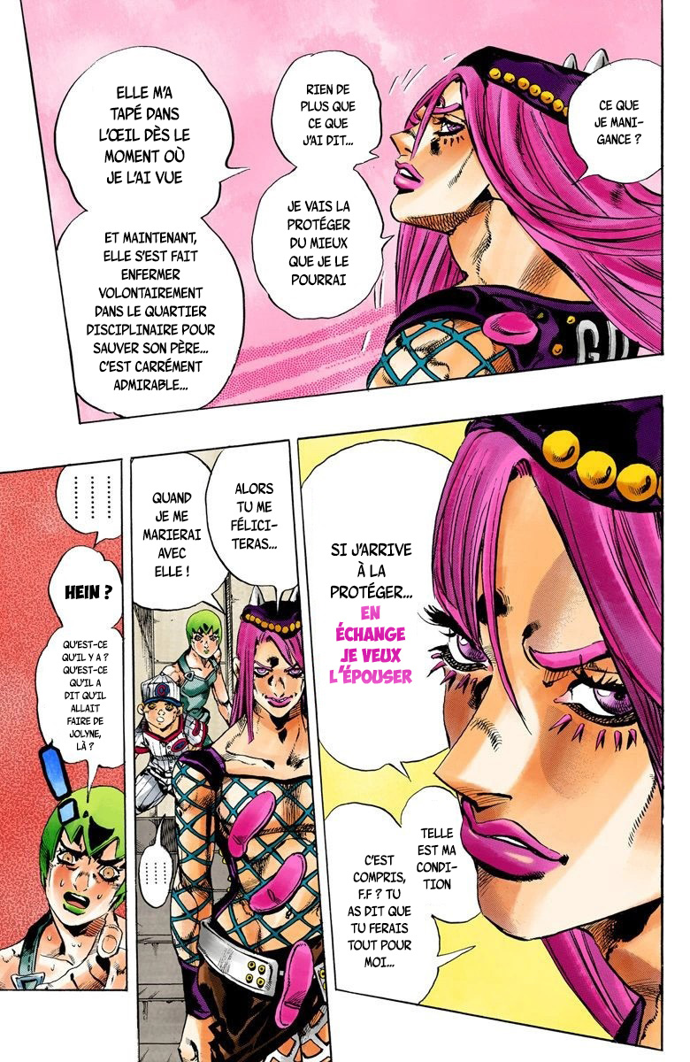 Read JoJo_s Bizarre Adventure Part 6 Stone Ocean Official Colored FR Manga Online