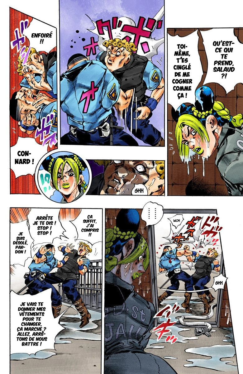Read JoJo_s Bizarre Adventure Part 6 Stone Ocean Official Colored FR Manga Online