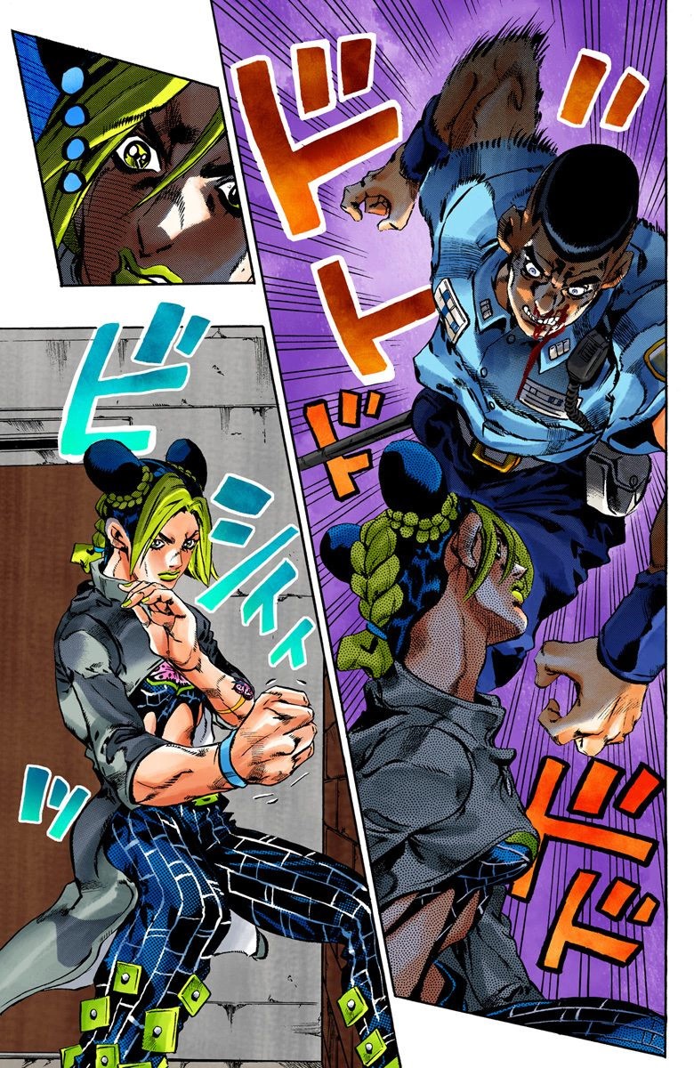 Read JoJo_s Bizarre Adventure Part 6 Stone Ocean Official Colored FR Manga Online