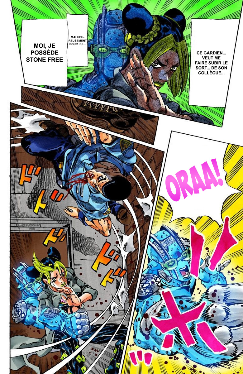 Read JoJo_s Bizarre Adventure Part 6 Stone Ocean Official Colored FR Manga Online