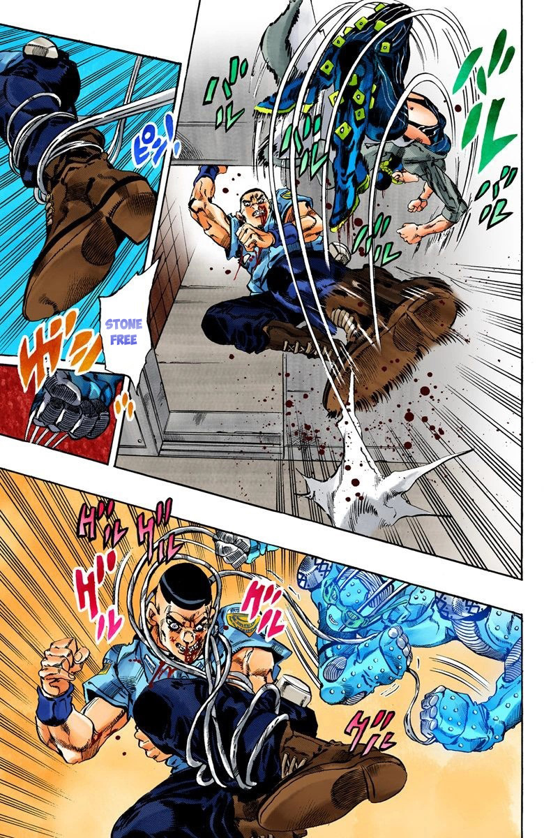 Read JoJo_s Bizarre Adventure Part 6 Stone Ocean Official Colored FR Manga Online