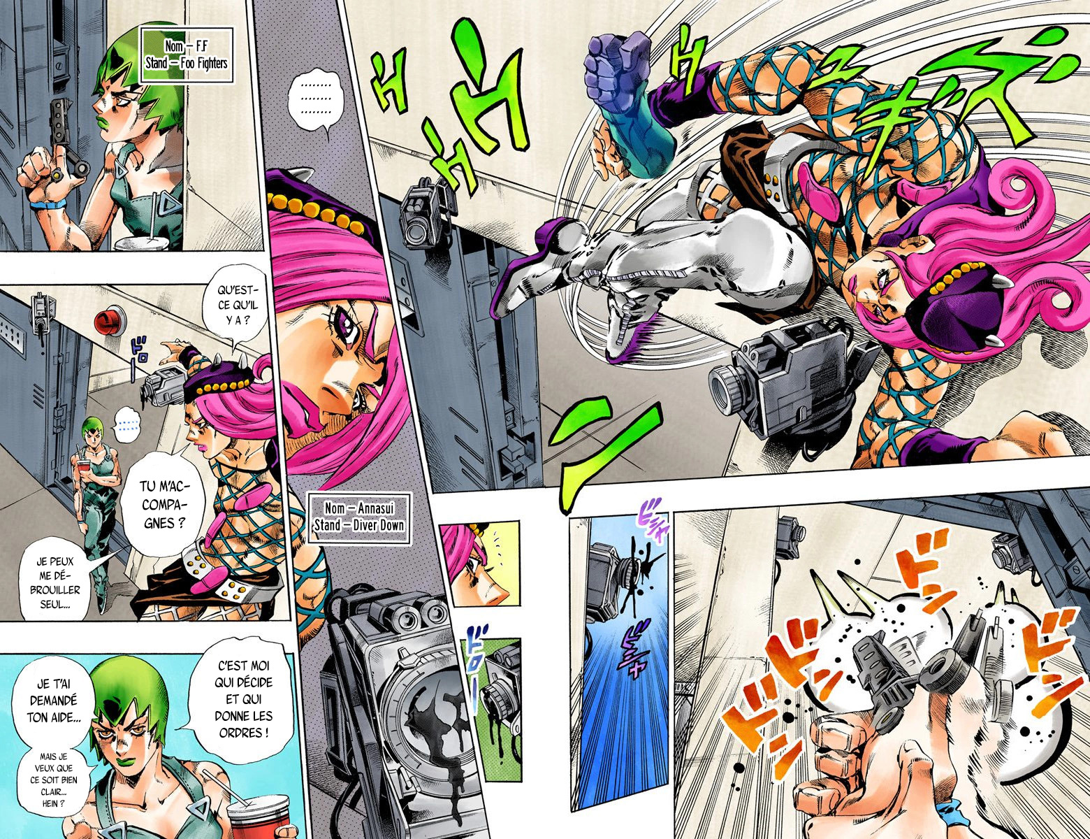 Read JoJo_s Bizarre Adventure Part 6 Stone Ocean Official Colored FR Manga Online