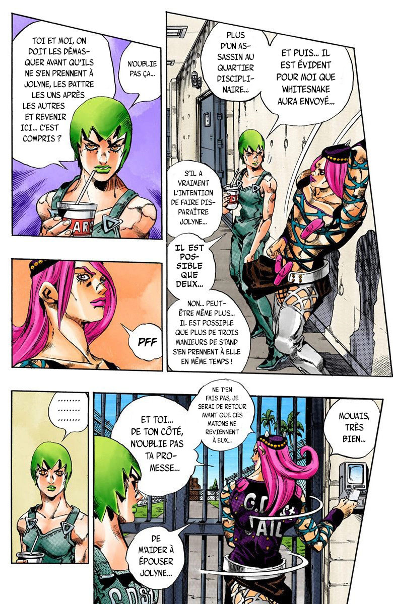 Read JoJo_s Bizarre Adventure Part 6 Stone Ocean Official Colored FR Manga Online