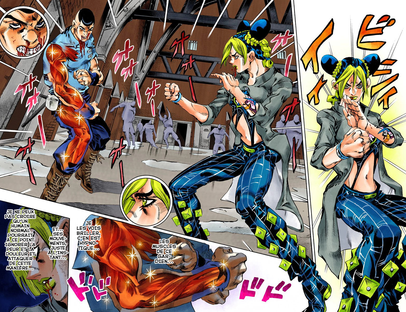 Read JoJo_s Bizarre Adventure Part 6 Stone Ocean Official Colored FR Manga Online