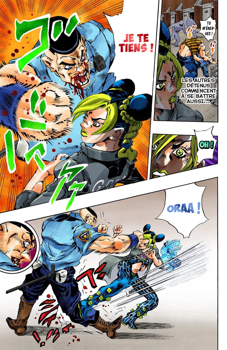 Read JoJo_s Bizarre Adventure Part 6 Stone Ocean Official Colored FR Manga Online