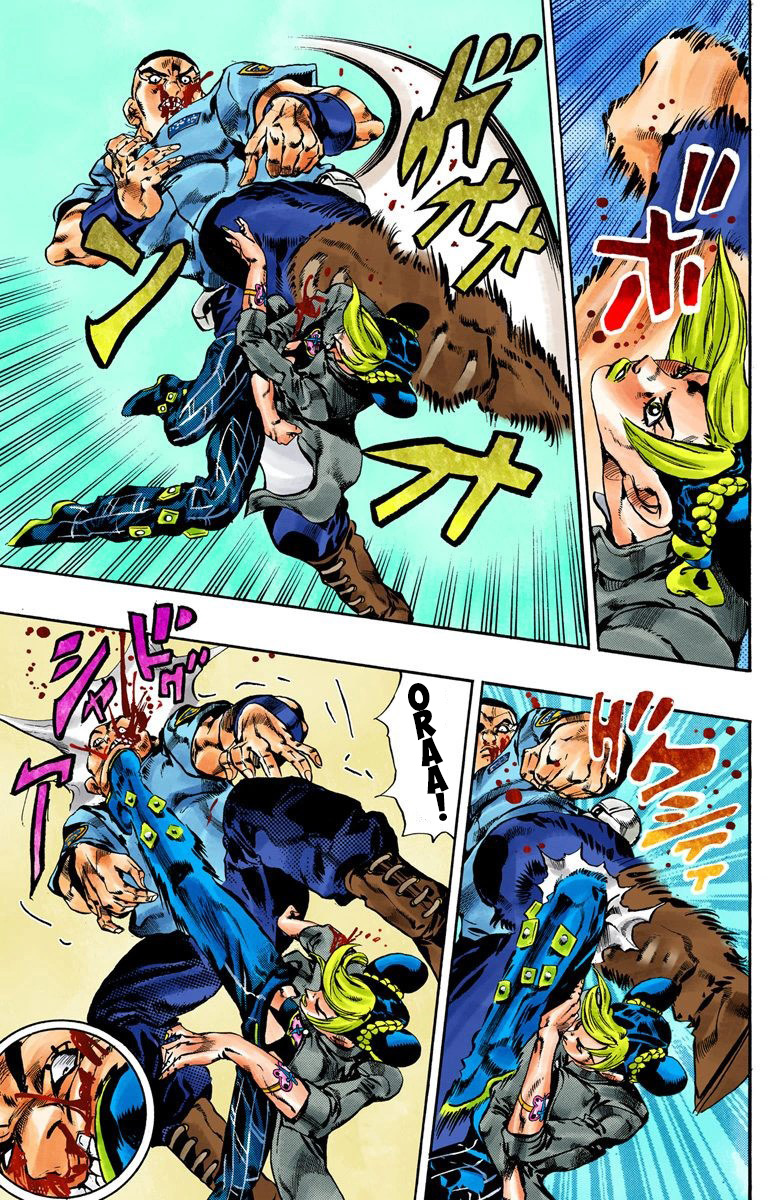 Read JoJo_s Bizarre Adventure Part 6 Stone Ocean Official Colored FR Manga Online