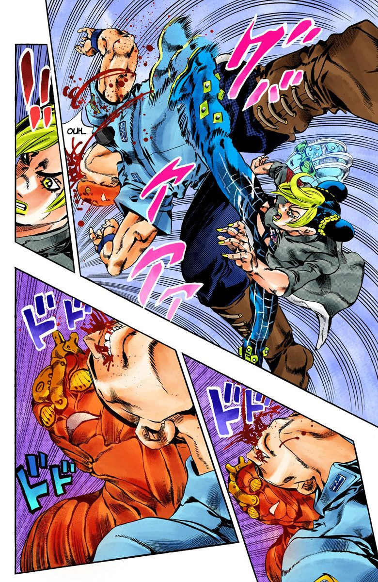 Read JoJo_s Bizarre Adventure Part 6 Stone Ocean Official Colored FR Manga Online