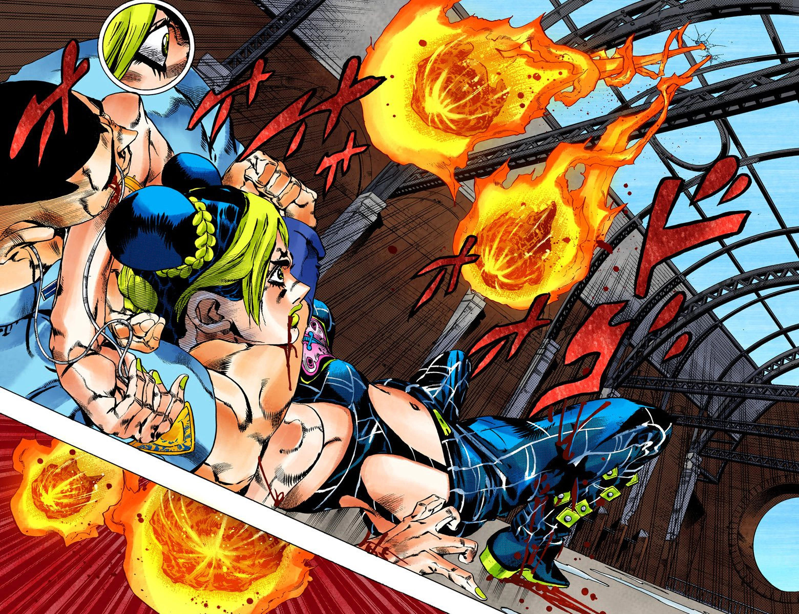 Read JoJo_s Bizarre Adventure Part 6 Stone Ocean Official Colored FR Manga Online