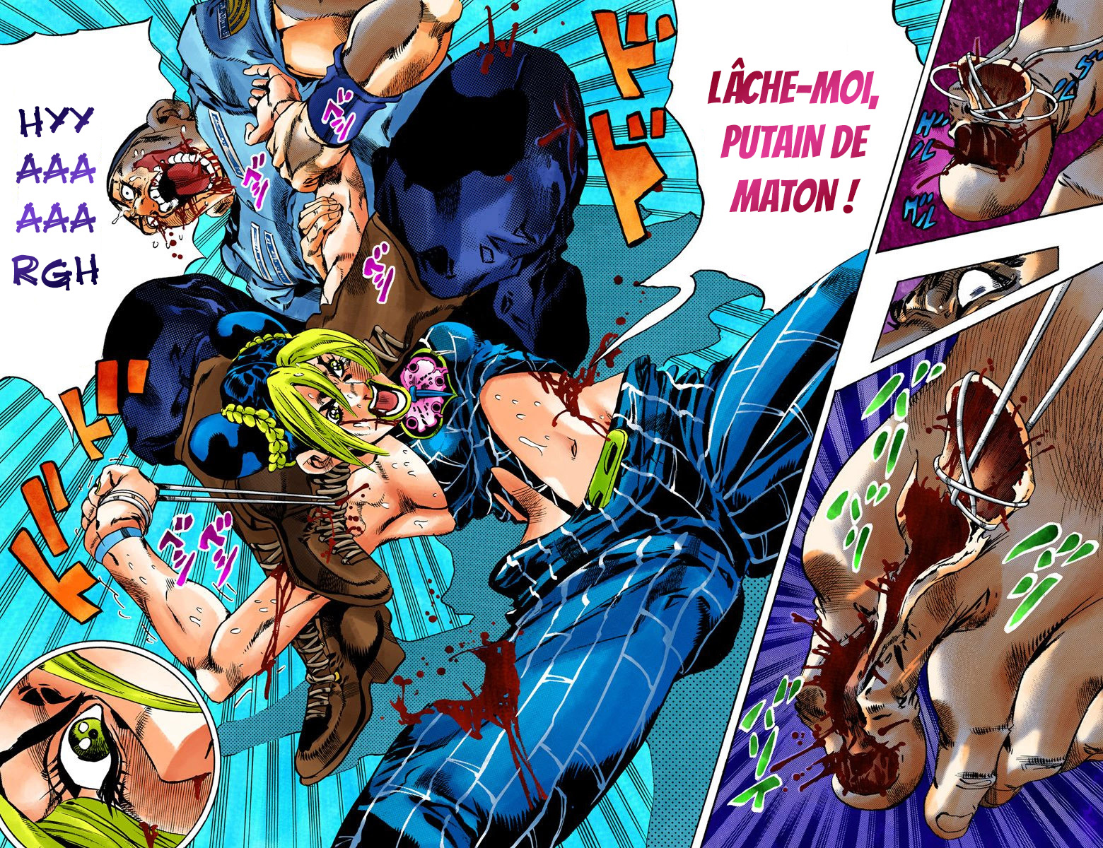 Read JoJo_s Bizarre Adventure Part 6 Stone Ocean Official Colored FR Manga Online