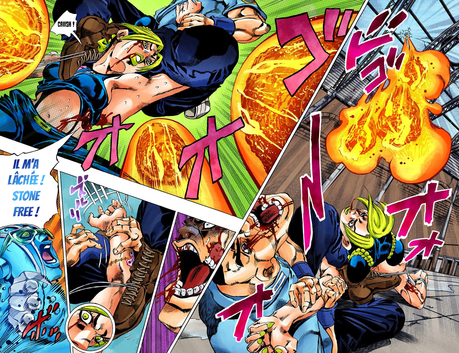 Read JoJo_s Bizarre Adventure Part 6 Stone Ocean Official Colored FR Manga Online