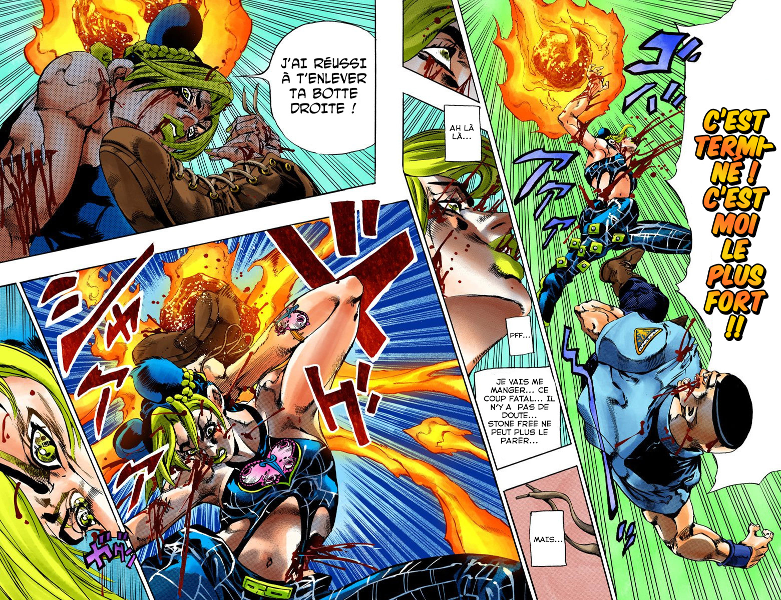 Read JoJo_s Bizarre Adventure Part 6 Stone Ocean Official Colored FR Manga Online
