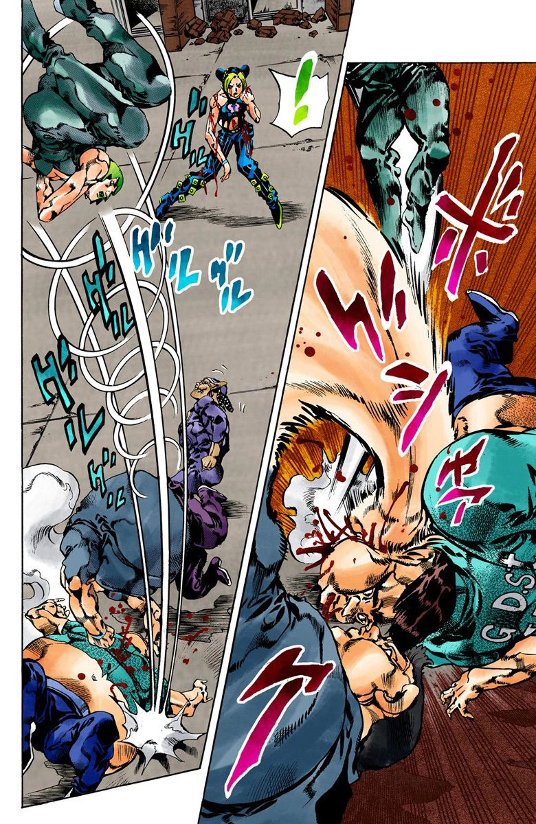 Read JoJo_s Bizarre Adventure Part 6 Stone Ocean Official Colored FR Manga Online