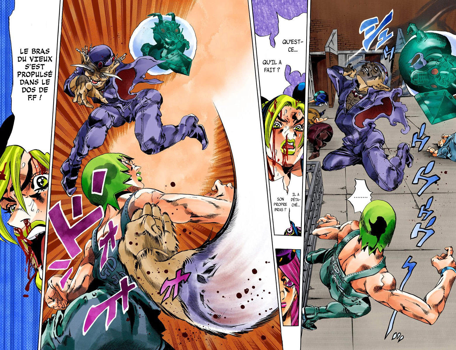 Read JoJo_s Bizarre Adventure Part 6 Stone Ocean Official Colored FR Manga Online