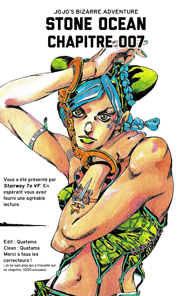 Read JoJo_s Bizarre Adventure Part 6 Stone Ocean Official Colored FR Manga Online