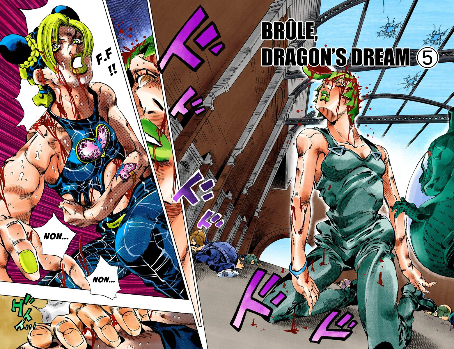Read JoJo_s Bizarre Adventure Part 6 Stone Ocean Official Colored FR Manga Online