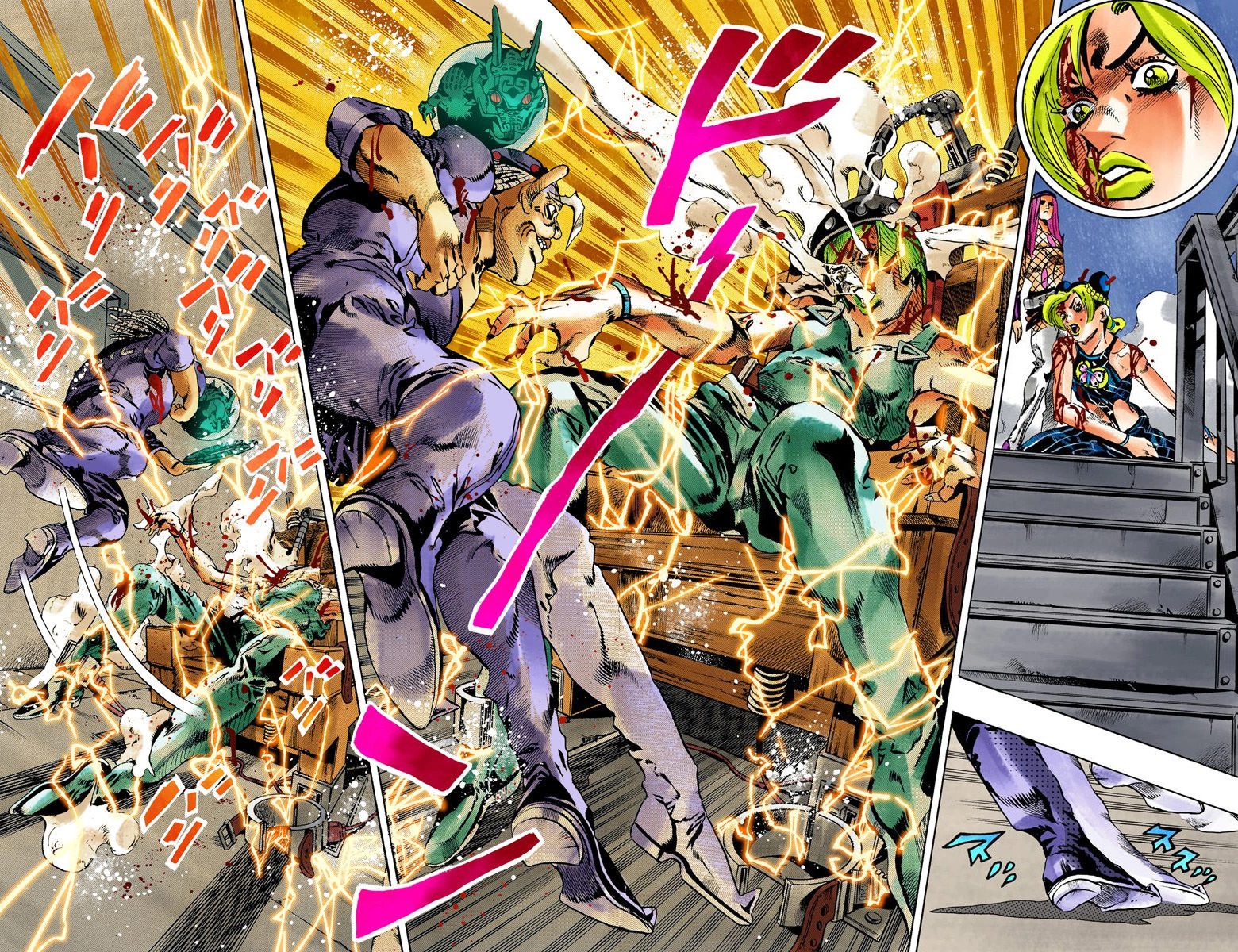 Read JoJo_s Bizarre Adventure Part 6 Stone Ocean Official Colored FR Manga Online