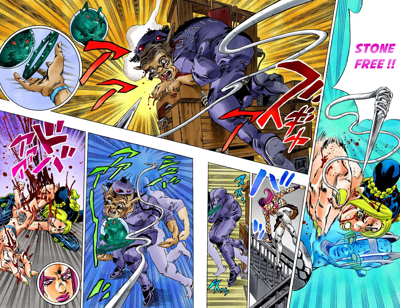 Read JoJo_s Bizarre Adventure Part 6 Stone Ocean Official Colored FR Manga Online