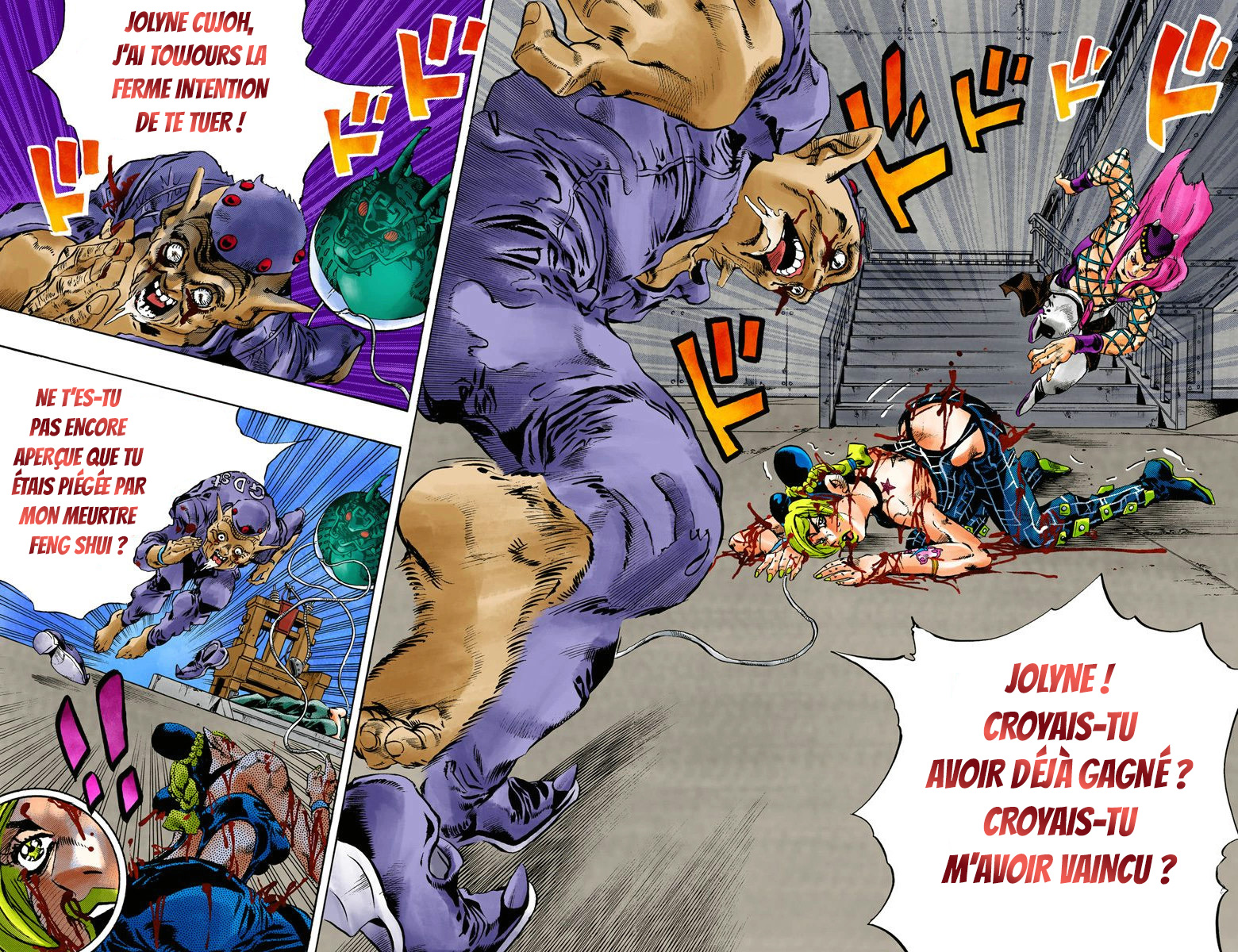 Read JoJo_s Bizarre Adventure Part 6 Stone Ocean Official Colored FR Manga Online