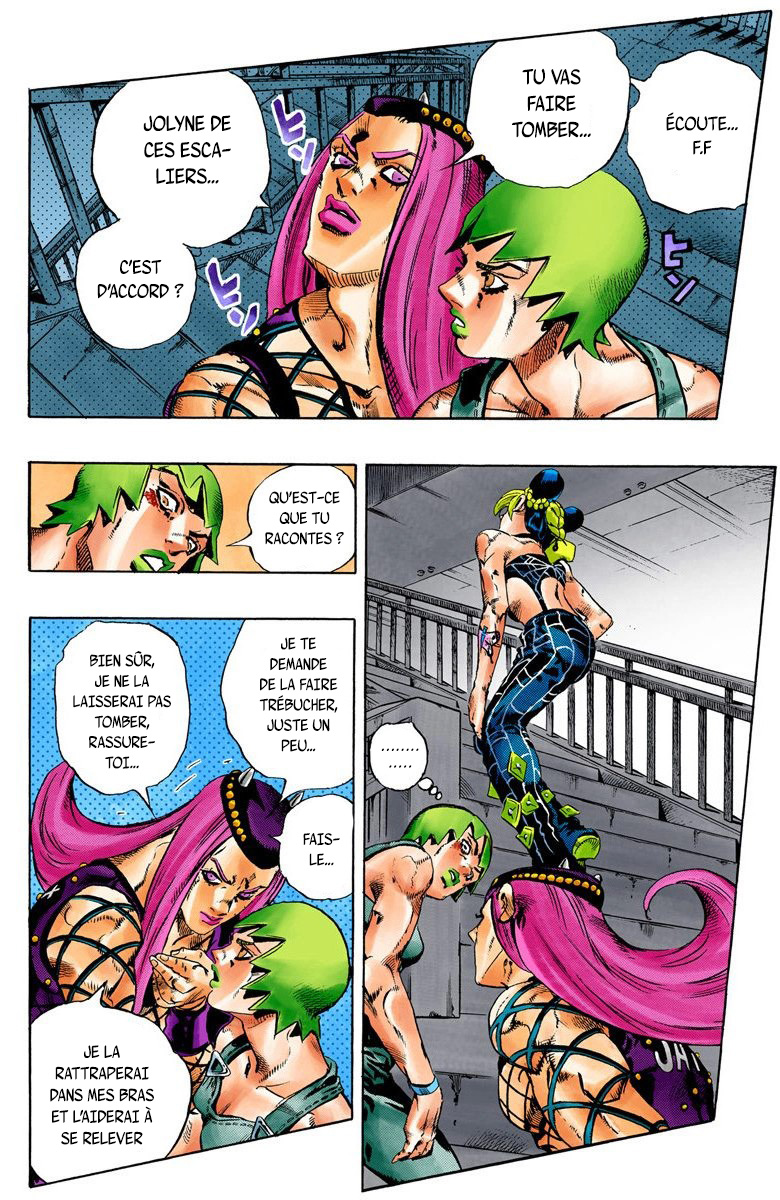 Read JoJo_s Bizarre Adventure Part 6 Stone Ocean Official Colored FR Manga Online