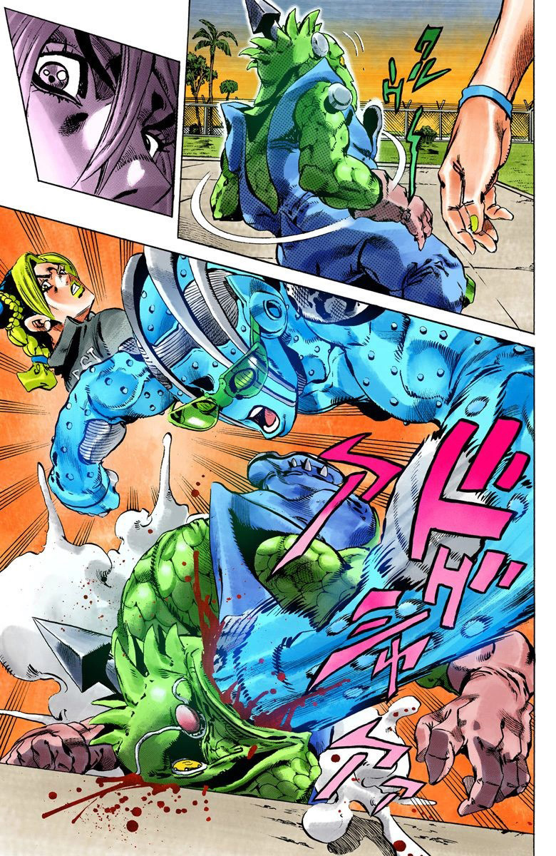 Read JoJo_s Bizarre Adventure Part 6 Stone Ocean Official Colored FR Manga Online