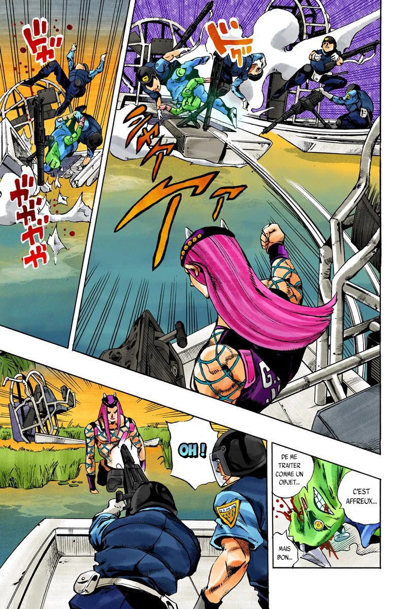 Read JoJo_s Bizarre Adventure Part 6 Stone Ocean Official Colored FR Manga Online