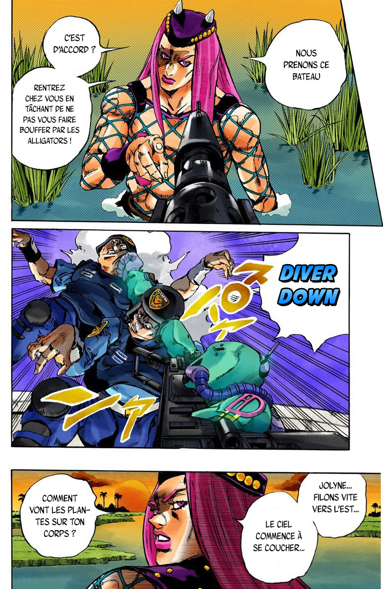 Read JoJo_s Bizarre Adventure Part 6 Stone Ocean Official Colored FR Manga Online