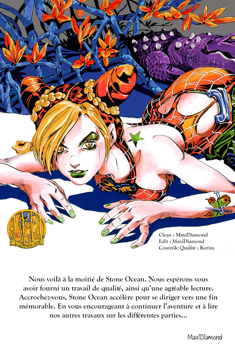 Read JoJo_s Bizarre Adventure Part 6 Stone Ocean Official Colored FR Manga Online
