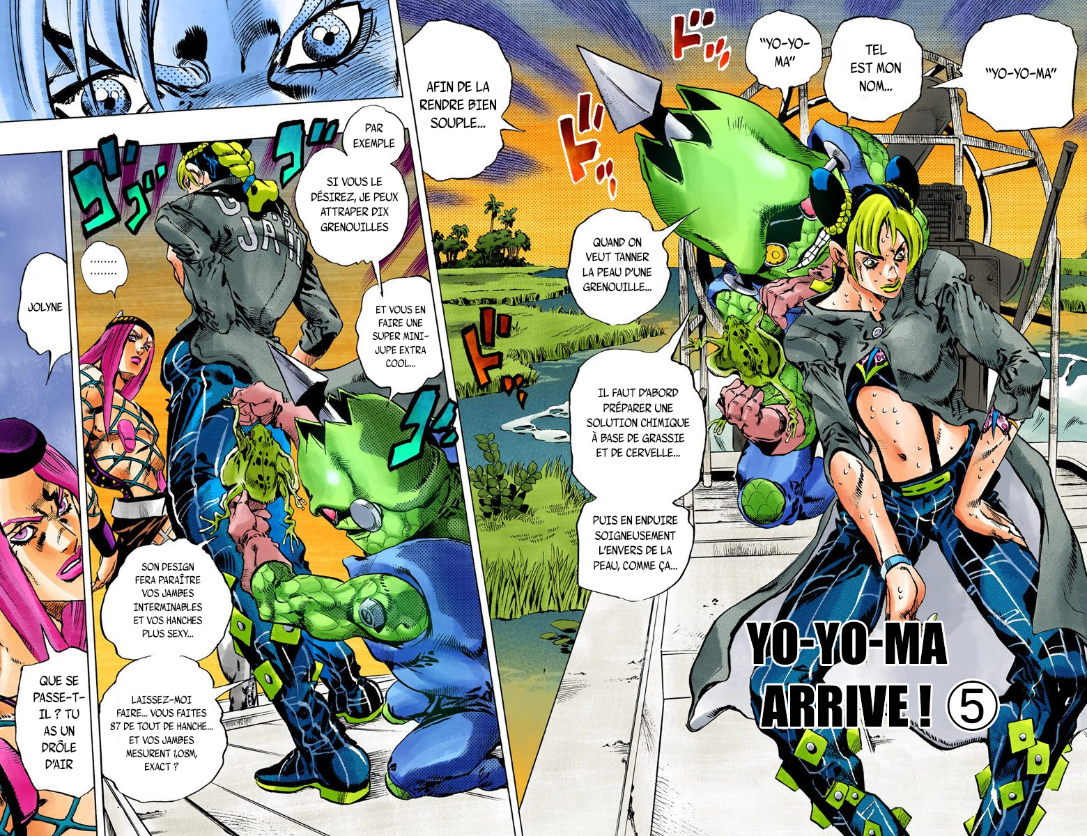 Read JoJo_s Bizarre Adventure Part 6 Stone Ocean Official Colored FR Manga Online