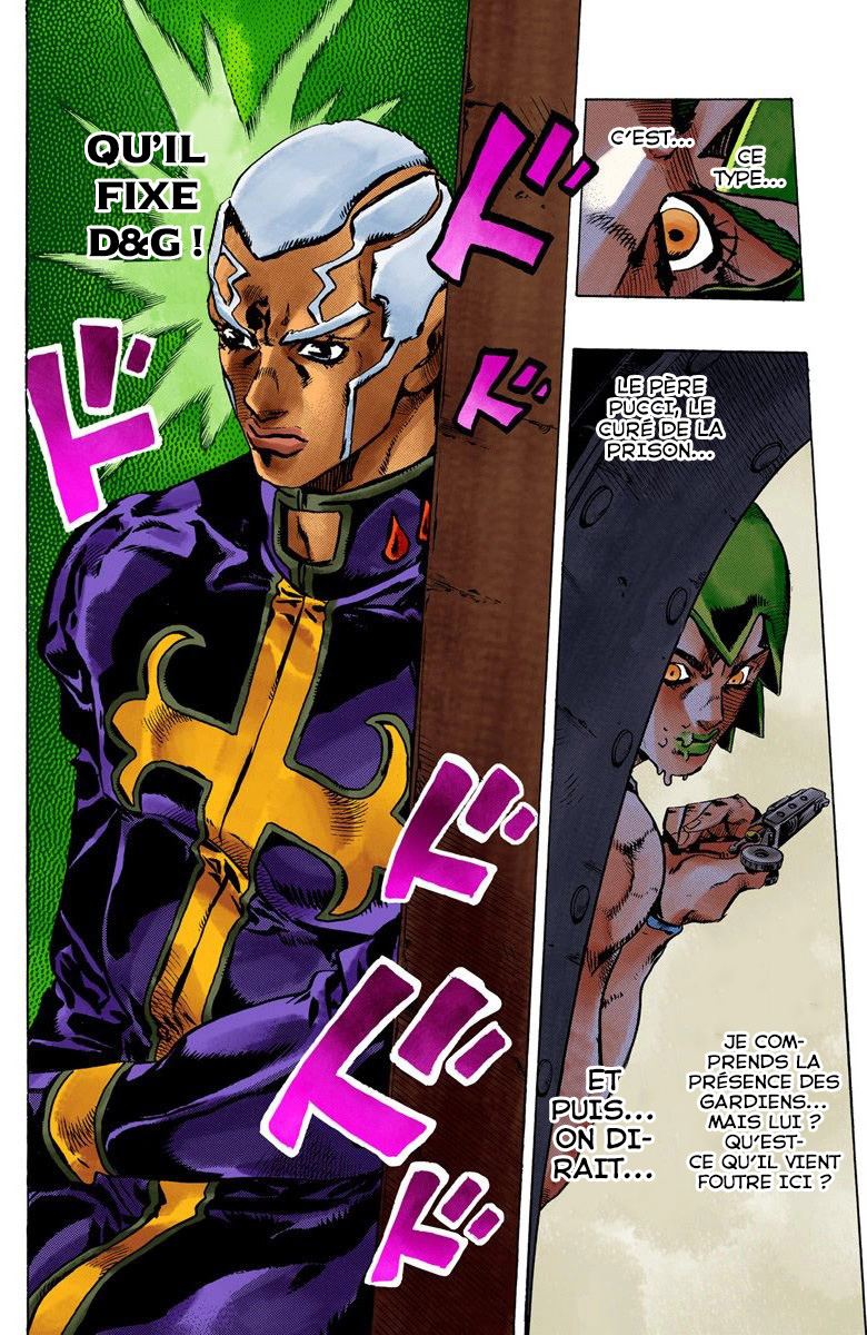 Read JoJo_s Bizarre Adventure Part 6 Stone Ocean Official Colored FR Manga Online