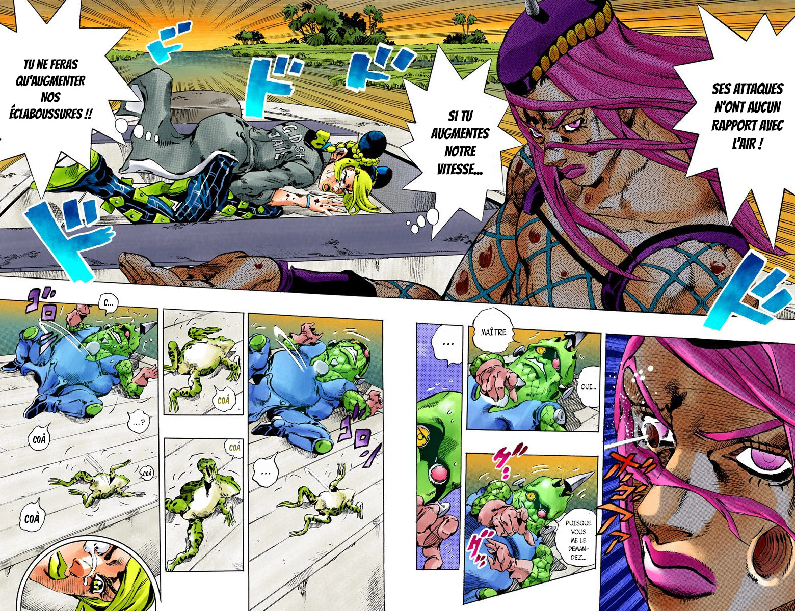 Read JoJo_s Bizarre Adventure Part 6 Stone Ocean Official Colored FR Manga Online