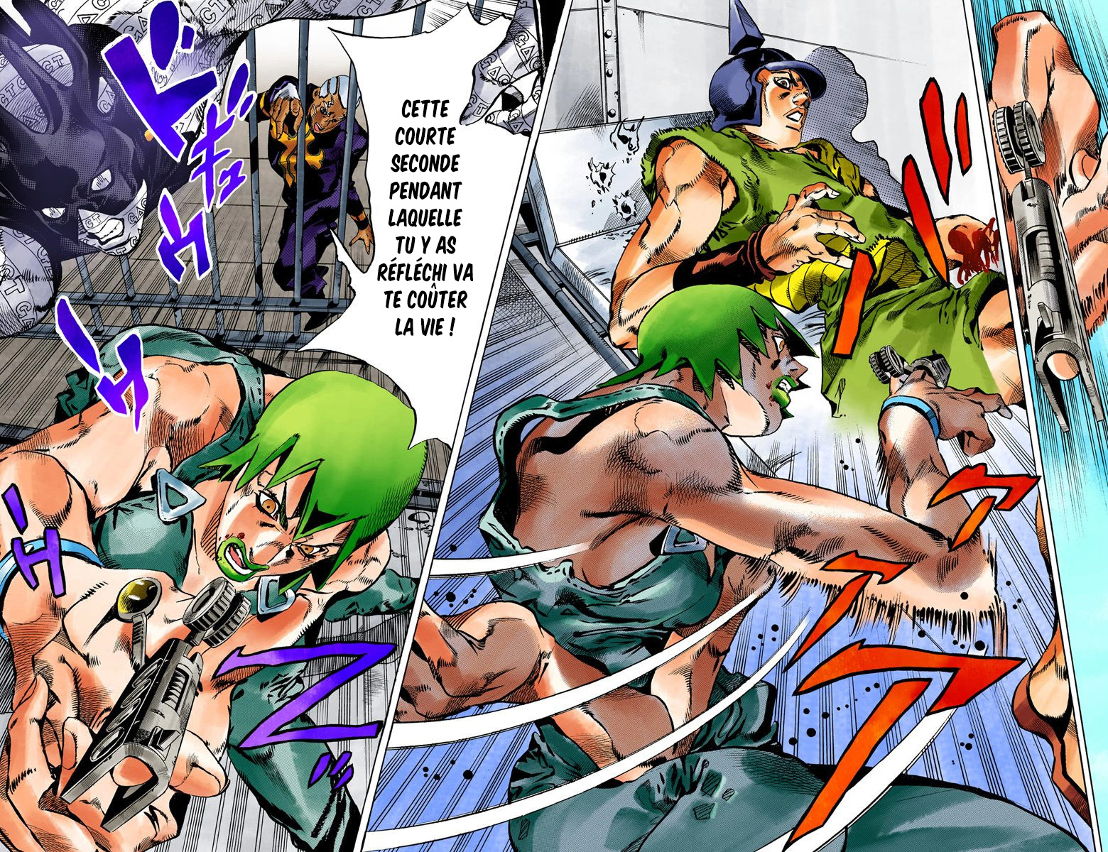 Read JoJo_s Bizarre Adventure Part 6 Stone Ocean Official Colored FR Manga Online